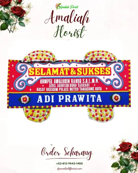 Papan Bunga Ucapan Selamat Cikubangsari